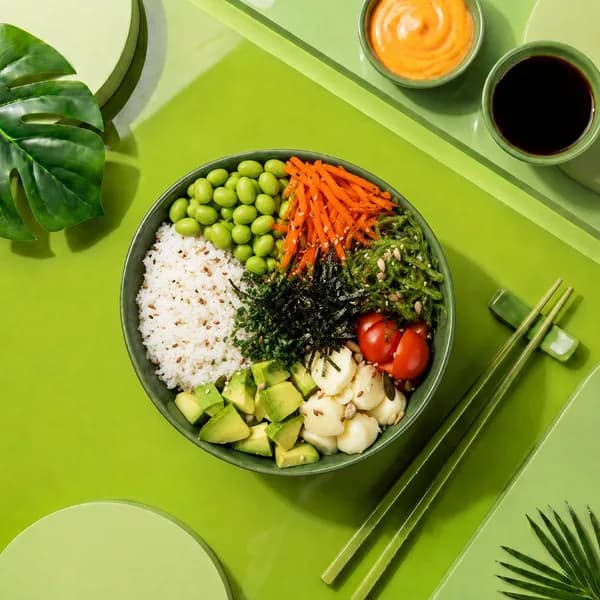 Poke Orez Veggie Mozzarella