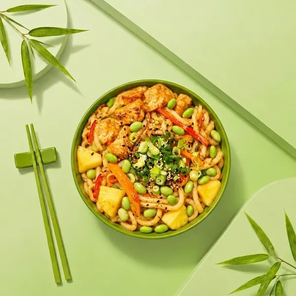 Wok Udon Pui Sos Cremos Stridi